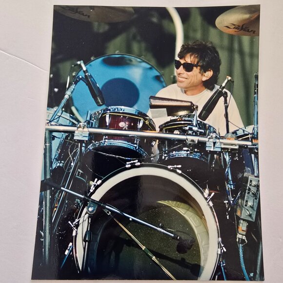 Mickey Hart Grateful Dead Drummer Photo By Rob Cohn Licensed Print Kodak Paper - Picture 5 of 12
